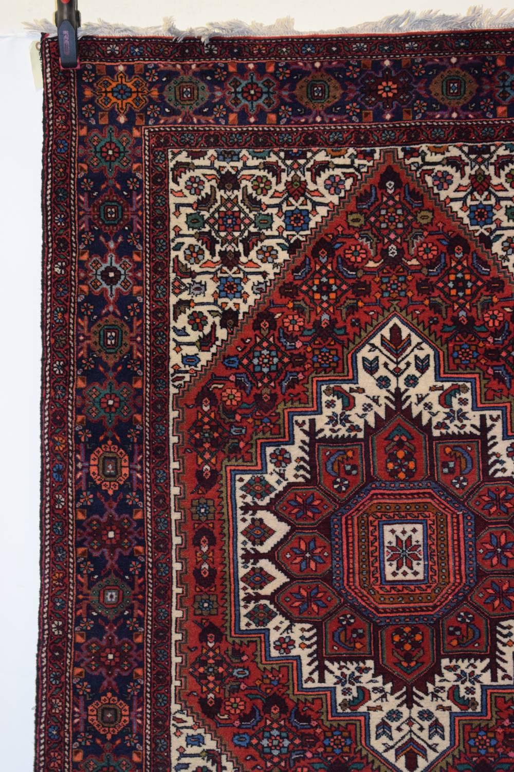 Bijar rug, north west Persia, second half 20th century, 4ft. 10in. X 3ft. 4in. 1.47m. X 1.02m. - Image 4 of 9