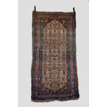 Hamadan rug, north west Persia, early 20th century, 7ft. X 3ft. 7in. 2.13m. X 1.09m. Overall wear;