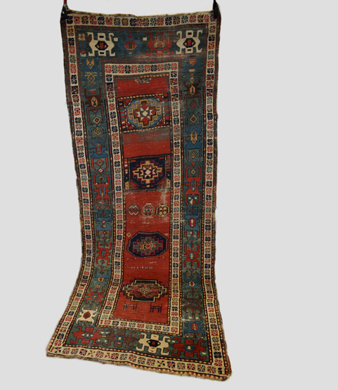 Talish long rug, south east Caucasus, late 19th/early 20th century, 9ft. X 3ft. 4in. 2.75m. X 1.02m.