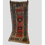 Talish long rug, south east Caucasus, late 19th/early 20th century, 9ft. X 3ft. 4in. 2.75m. X 1.02m.