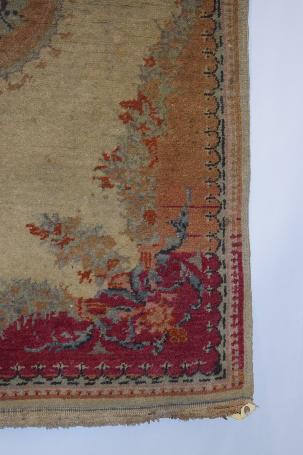 Near pair East European(?) rugs in the French taste, mid-20th century, the first 4ft. X 2ft. 9in. - Image 4 of 19