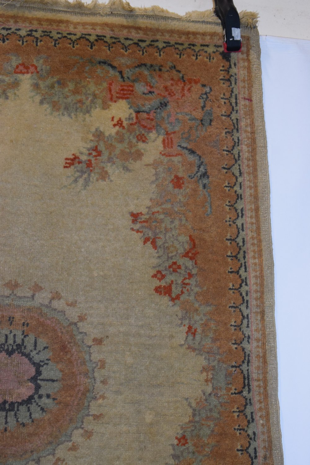 Near pair East European(?) rugs in the French taste, mid-20th century, the first 4ft. X 2ft. 9in. - Image 5 of 19