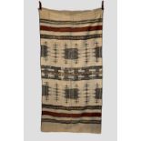 Fulani blanket, Mali, west Africa, second half 20th century, 97in. X 50in. 247cm. X 127cm. Some