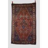 Joshaghan rug, north west Persia, circa 1930s, 6ft. 8in. X 4ft. 2in. 2.03m. X 1.27m. Slight wear