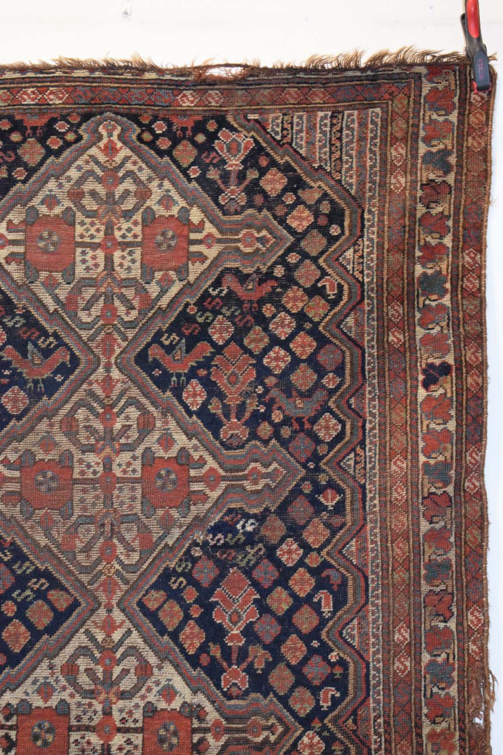 Two Khamseh rugs, Fars, south west Persia, early 20th century, the first 4ft. 11in. X 4ft. 6in., 1. - Image 17 of 30