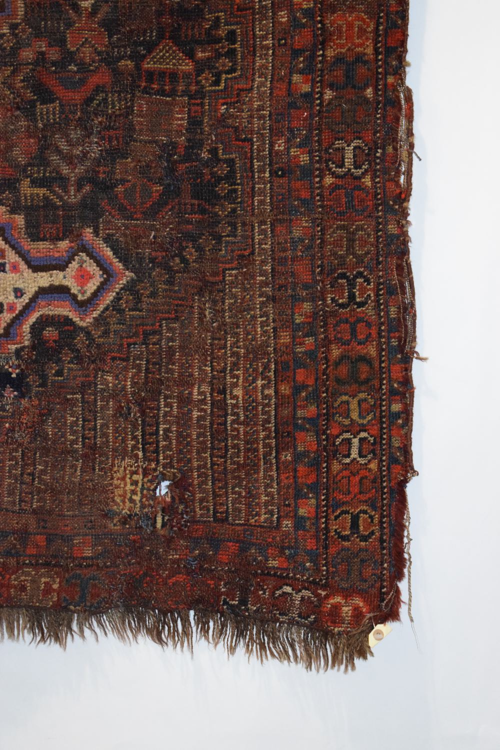 Two Khamseh rugs, Fars, south west Persia, early 20th century, the first 4ft. 11in. X 4ft. 6in., 1. - Image 23 of 30