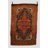 Saruk rug, north west Persia, circa 1930s-40s, 6ft. 7in. X 4ft. 3in. 2.01m. X 1.30m. Slight wear