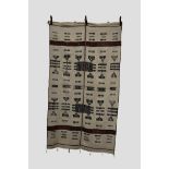 Two Fulani blankets, Mali, west Africa, second half 20th century, each 8ft. X 4ft. 6in. 2.44m. X 1.