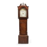 George III Brass-Mounted Tall Case Clock