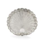 German .800 Silver Coquille Dish