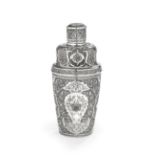 Persian .875 Silver Cocktail Shaker