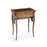 French Provincial Fruitwood Secretary Table