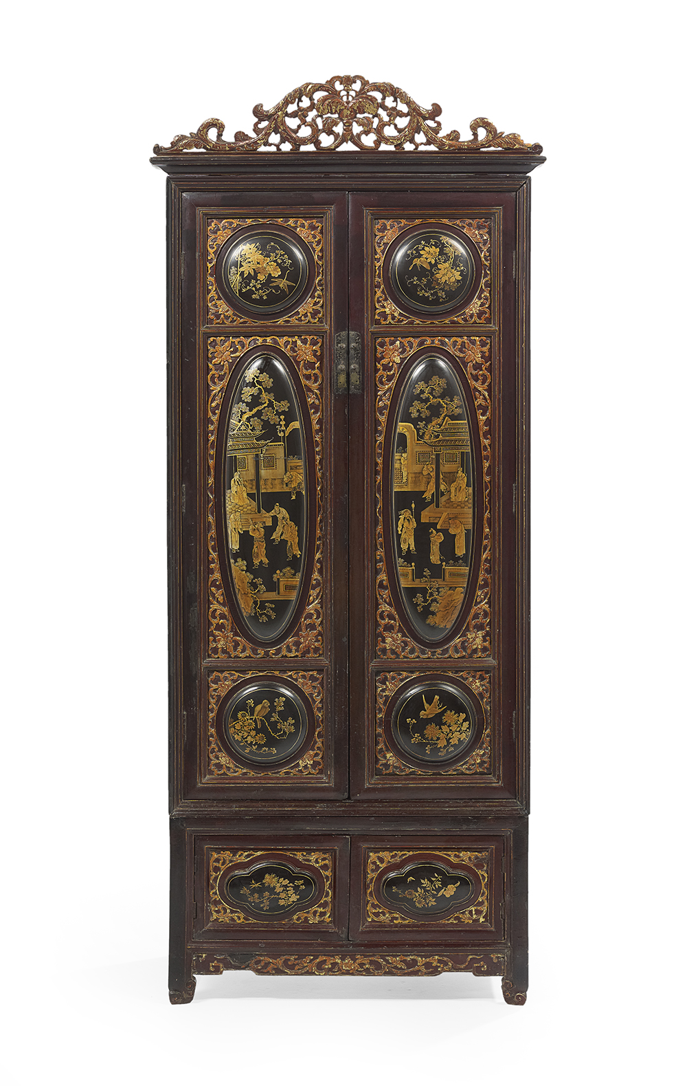 Chinese Lacquered Cabinet