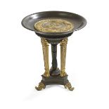 French Bronze Dore et Patine Tazza