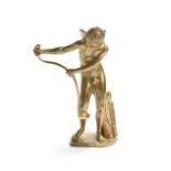 French Gilt-Bronze Figure of Cupidon