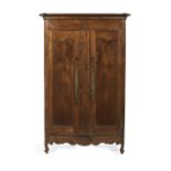 French Provincial Fruitwood Armoire