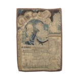 Flemish Religious Tapestry Fragment