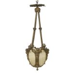 French Fin-de-Siecle Bronze Hall Lantern