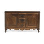 Provincial Louis XV-Style Fruitwood Buffet