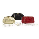 Three Vintage Judith Leiber Convertible Clutches