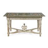 Continental Marble-Top Center Table