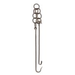 Wrought Iron Fireplace Trammel Hook