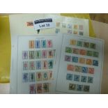 Stamps : Belgian Congo collection of album sheets