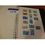 Stamps : British Commonwealth in modern blue album