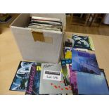 Records : 7" singles - box of 1980's/90's mix, roc