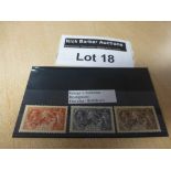 Stamps : GB KGV seahorse re-engraved set 2/6, 5/-,