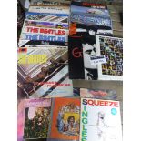 Records : Nice case of classic rock incl Beatles,