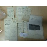 Collectables : Sales particulars of Auctions being