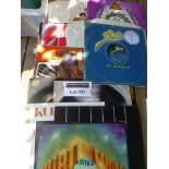 Records : Collection of Reggae 12" records incl Li