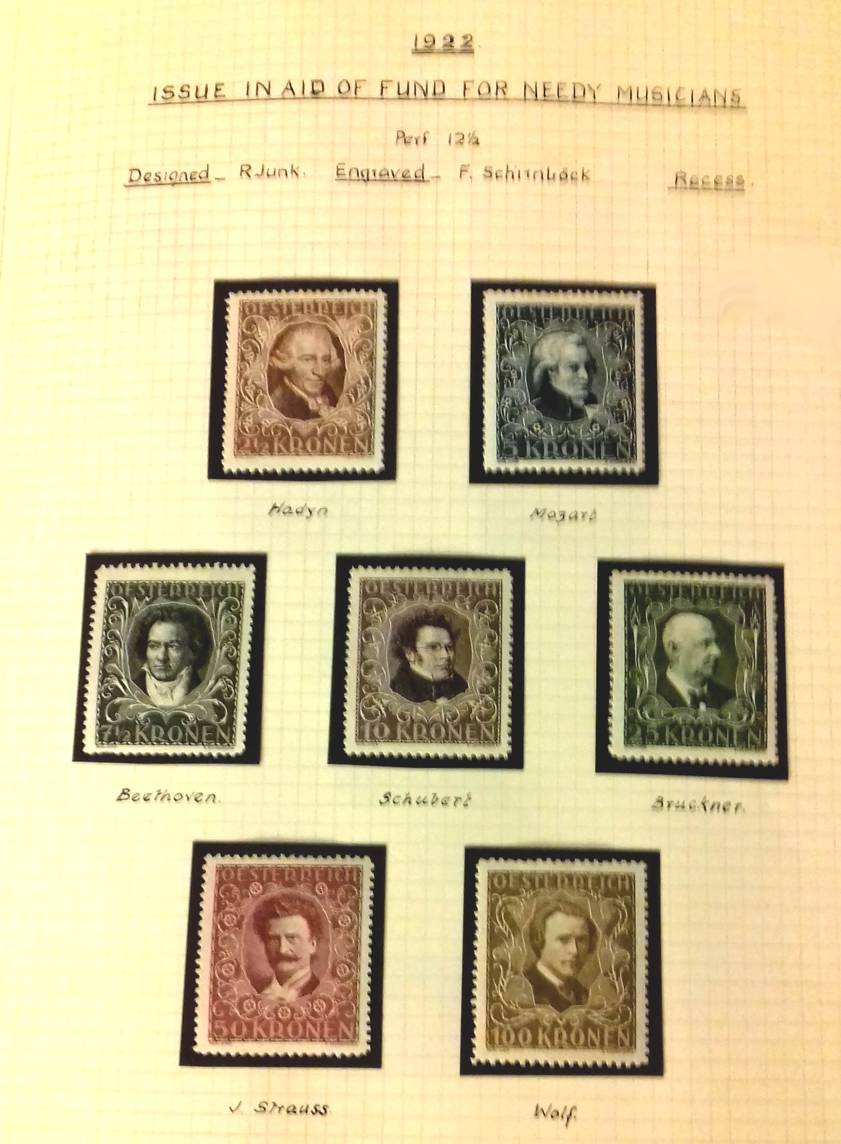 Stamps : Austria - Nice collection mint with many - Image 2 of 3