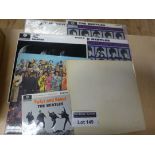 Records : Beatles albums, incl Hard Dogs Night, He