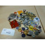 Collectables : Collection of badges - incl Railway