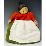 Steiff (Germany) rare 'Katzenjammer Kids' Mother-in-law novelty felt tea/coffee cosy,