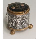 A 19th Century patch box,