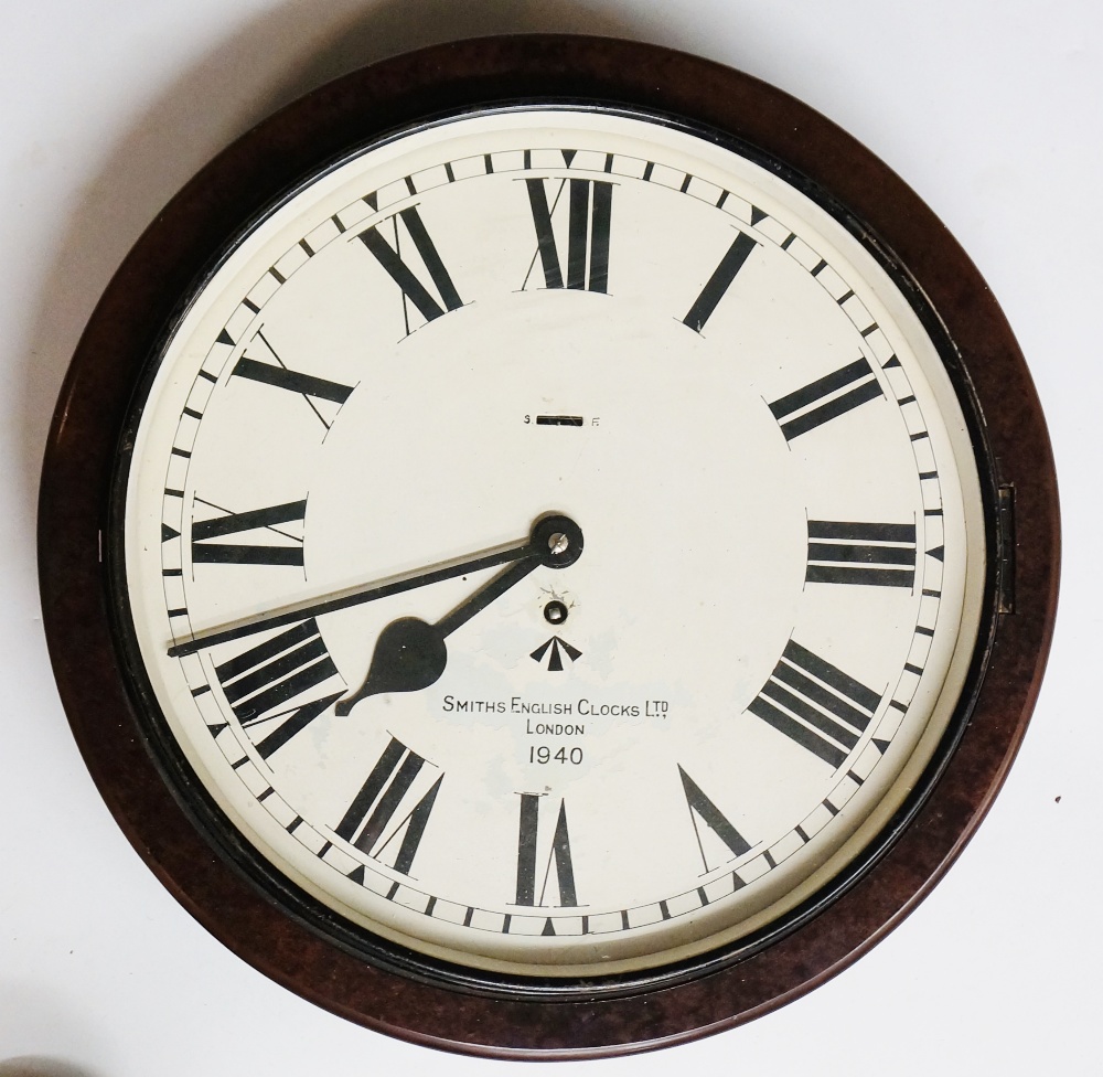 A Smith's English Clocks Ltd circular wall clock,