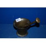 An antique Bronze Pestle and Mortar