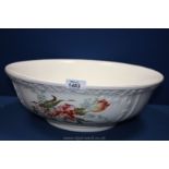 A Bedroomware Bowl with floral pattern