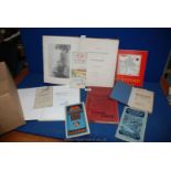 A quantity of books to include Hereford then and now by Derek Foxton (signed by author 1993),