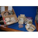 A large quantity of miscellaneous shells, rock, minerals, fossils, etc.