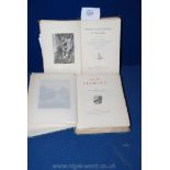 Two books, Fly Fishing by Sir Edward Grey printed by J. M.