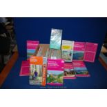 A quantity of Ordnance Survey Maps including The Peak District, Lands End, The English Lakes, etc.