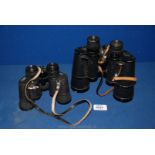 Two pairs of Binoculars;