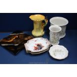A quantity of china including 'Ming Royale' dishes and plate, Royal Winton chintz 'Summertime' Vase,