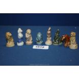 Miscellaneous Wade Whimsies including circus animals,