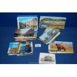 A quantity of Postcards including Hereford, Bedgellert, Symonds Yat,