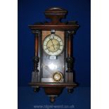 A small Victorian Wall Clock